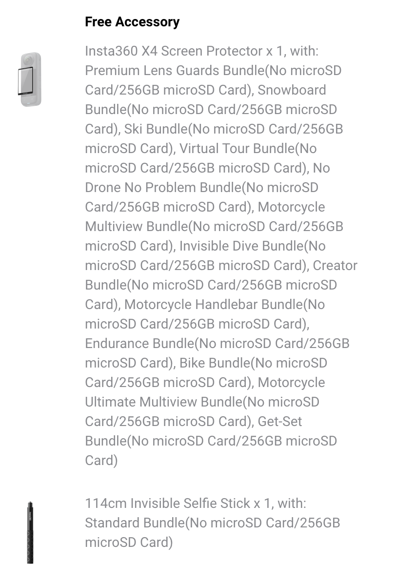 Insta360 X4 Accessory